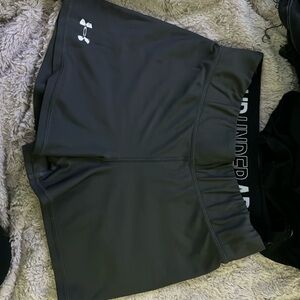 Dark Gray Under Armour Compression Shorts